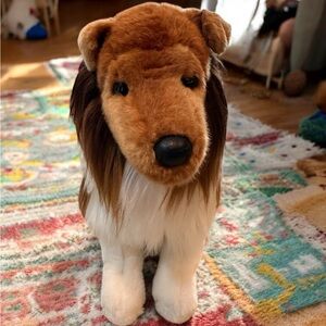 DOUGLAS 2018 The Cuddle Toy #1997 Whispy Sheltie Plush Dog 12" Sable Collie EUC